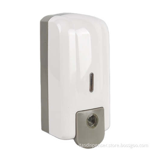 ABS Plastic Manual Hand Soap & Sanitizer Dispenser with Disposable Bag - 1000ml Capacity